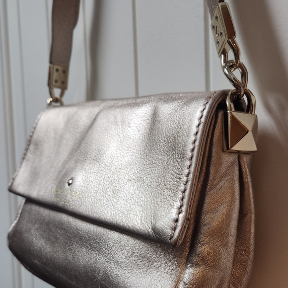 KATE SPADE Rose Gold Leather Small Bag CA57710 - Picture 5 of 16